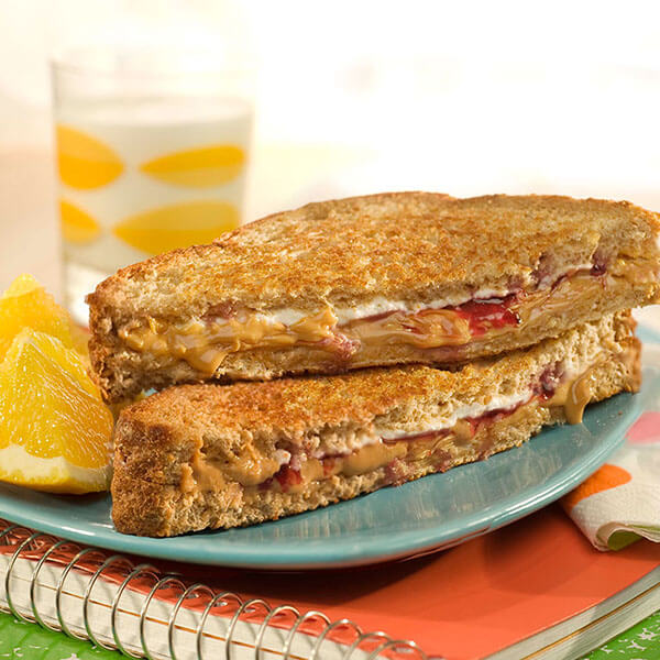 SKIPPY® Creamy Grilled PB&J’s / Panggang Creamy Peanut Butter & Jelly