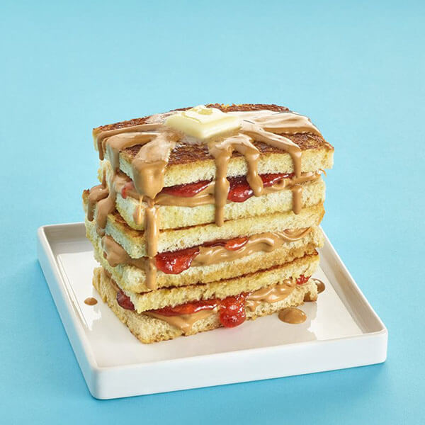 SKIPPY® Quick PB&J French Toast / Roti Panggang Prancis Dengan Peanut Butter & Jelly